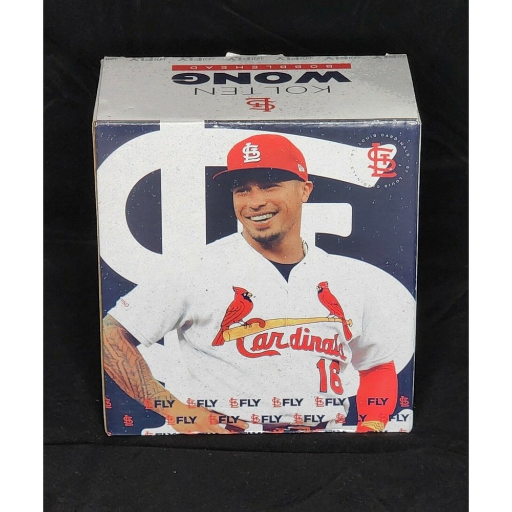 Kolten Wong StL Cardinals Gold Glove Bobblehead 9/29/2021 NIB. Cards, Brewers